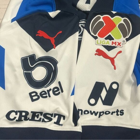 Puma Monterrey F.C 3rd Kit Soccer Jersey Blue Size Men's Medium 706012-01 - Picture 9 of 11